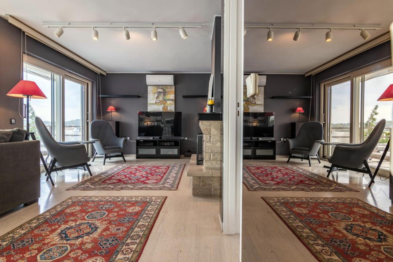 Sunlight House - Palatial Fully Equipped Apartment Near The Sea Афины Экстерьер фото